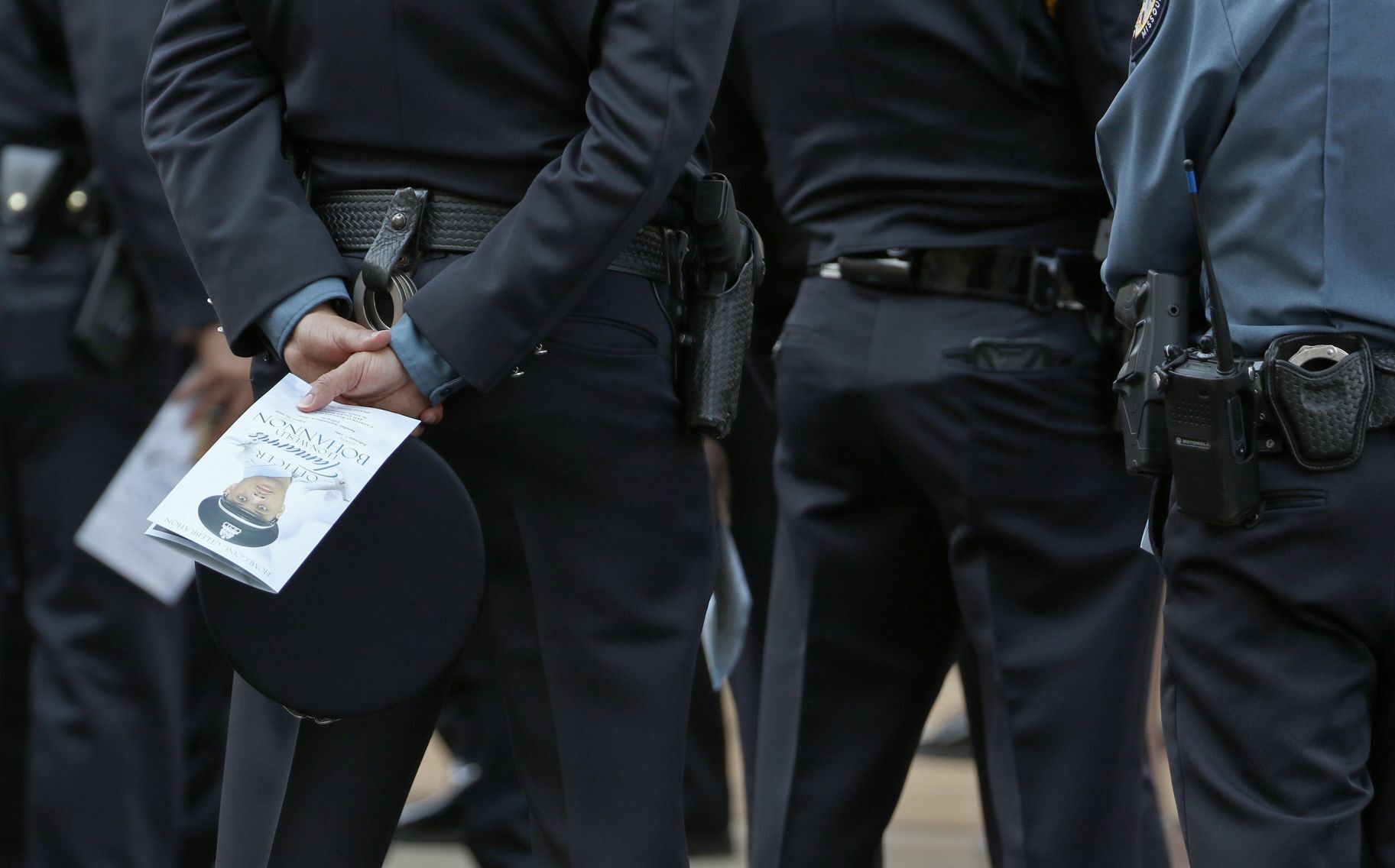 Memorial service for Officer Tamarris Bohannon